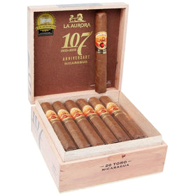 La Aurora - 107 Nicaragua - Toro - Box of 20 (5.75x54)