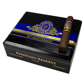 Perdomo - Reserve Maduro 10th Anniversary - Super Toro - Single (5x54)