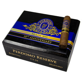 Perdomo - Reserve Maduro 10th Anniversary - Robusto - Box of 25 (5x54)