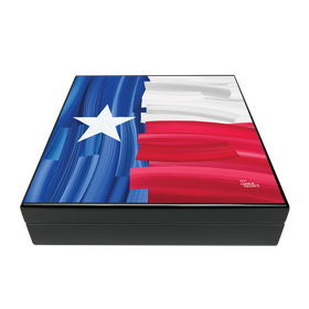 Humidor Supreme - One World Series Humidor - Texas Flag