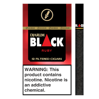 Djarum - Ruby - Pack of 12 Filtered Cigars