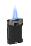 Palio - Antares Double Torch Lighter - Black