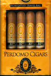Perdomo - 10th Anniversary Champagne Connecticut Epicure - Humidified Travel Bag - Pack of 4(6x54)
