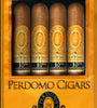 Perdomo - 10th Anniversary Champagne Connecticut Epicure - Humidified Travel Bag - Pack of 4(6x54)