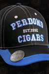 Perdomo Gear - Black Hat with Blue trim