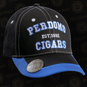 Perdomo Gear - Black Hat with Blue trim