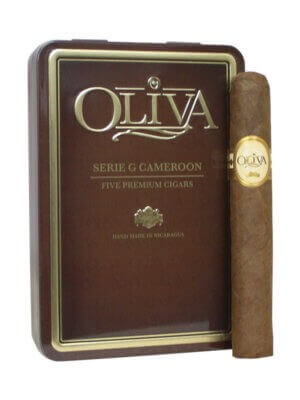 Oliva - Serie G Cameroon - Tin of 5 Cigarillo(4x38)