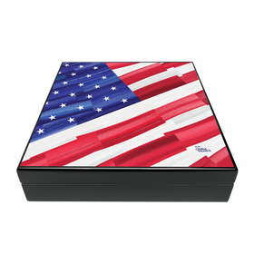 Humidor Supreme - US Flag 20ct Humidor