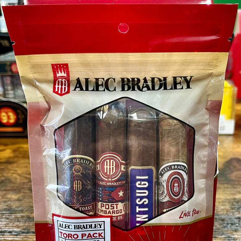 Alec Bradley - Fresh Pack of Toro Cigars - 4 Cigar Pack