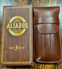 Aliados - Leather 3-Cigar Case