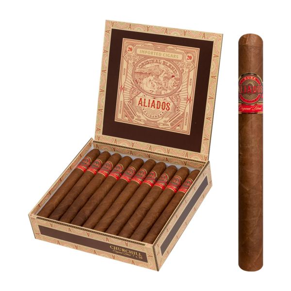 Cuba Aliados - Original Blend - Churchill - Box of 20 (7x50)