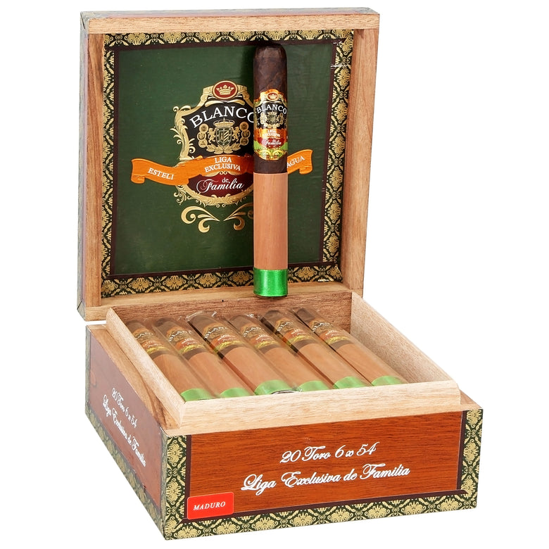 Blanco Cigars - Liga Exclusiva De Familia Maduro Toro - Box of 20(6x54)