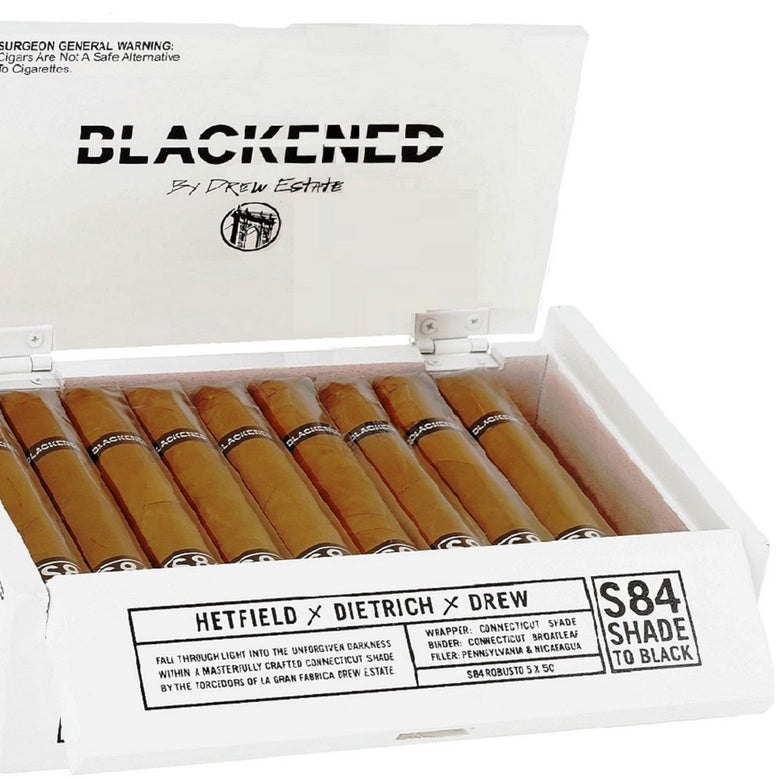 Blackened - S84 Shade to Black - Robusto - Box of 20 (5x50)
