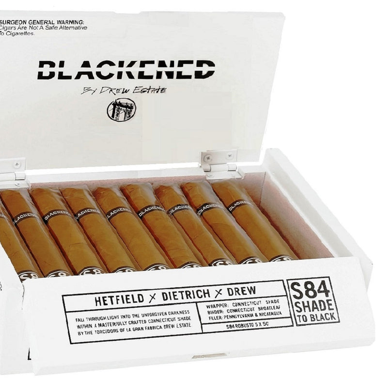 Blackened - S84 Shade to Black - Robusto - Single (5x50)