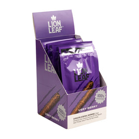Lion Leaf Cigars - Very Berry - Pack of 5 Small Cigars (4.38x14)