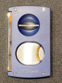 S.T. Dupont - Matte Blue Double Blade Cigar Cutter