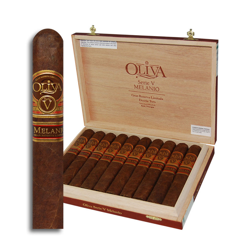 Oliva - Serie V Melanio - Double Toro - Box of 10 (6x60)