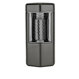 Xikar - Meridian Triple Soft-flame Lighter Gunmetal