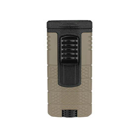 Xikar -  Tactical Triple-jet Flame Lighter Tan Black